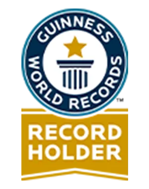 GUINNESS WORLD RECORDS RECORD HOLDER