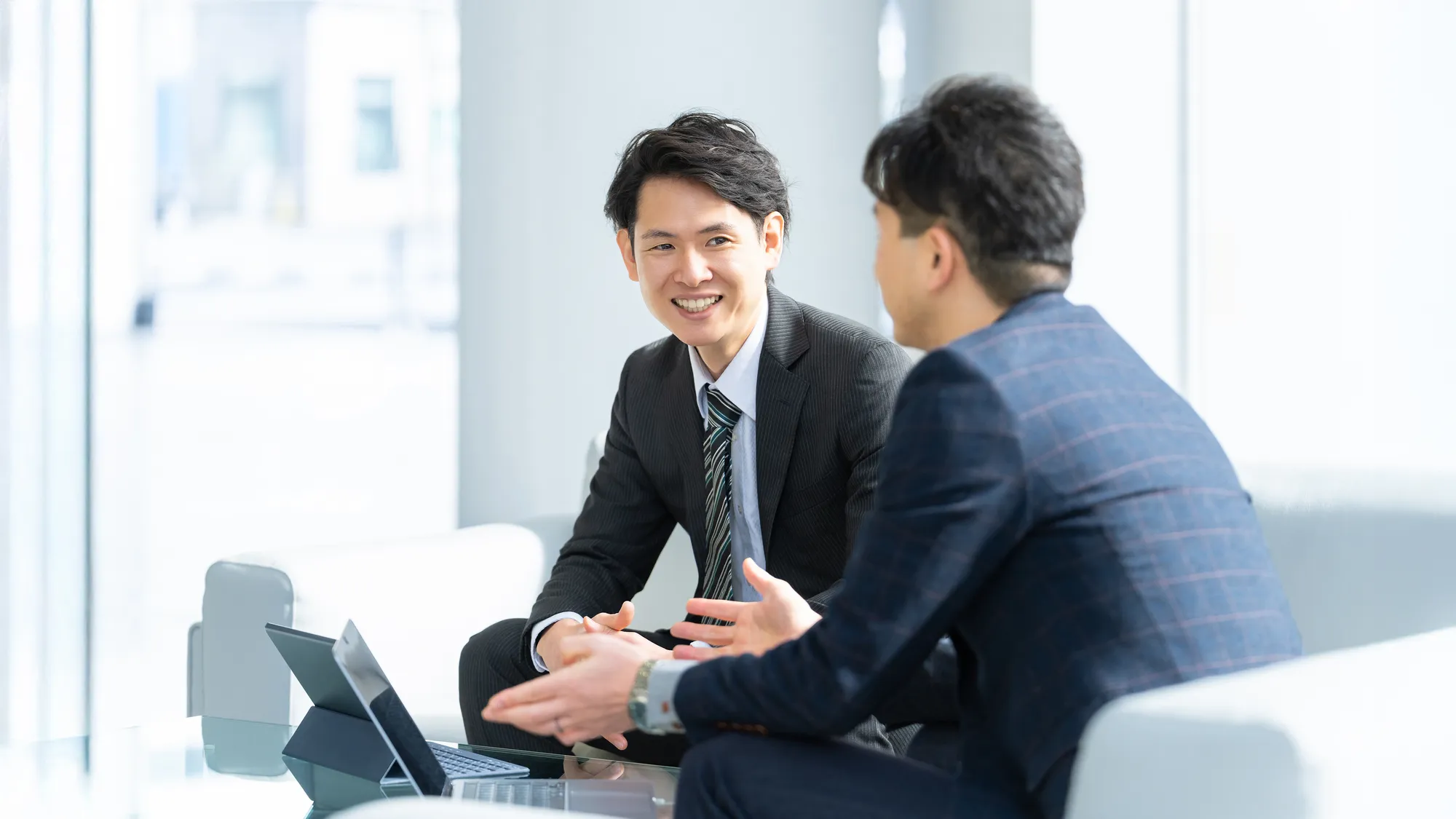 上司によるフォローの様子